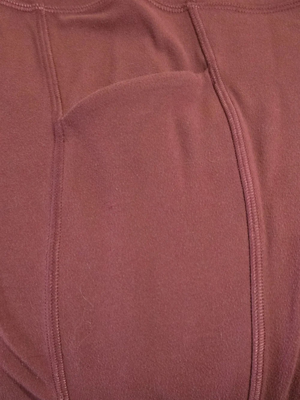 Lululemon Align High Rise Leggings Burgundy Red Side Pocket Yoga Pants Women's